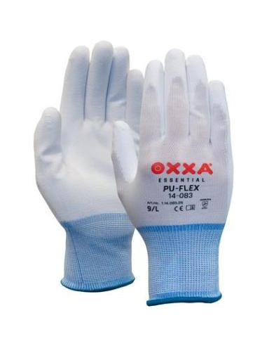 OXXA PU-Flex 14-083 handschoen, wit blauw