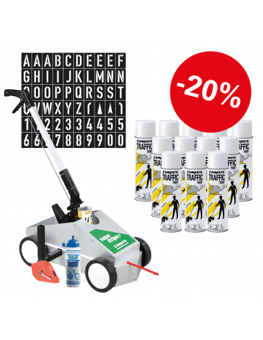 Parkeerplaatsmarkeringsset Basic