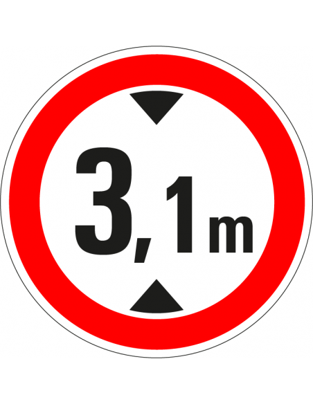 Maximale doorrijhoogte sticker, C19 kopen?