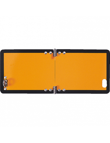 Inklapbaar gevaarlijke stoffen bord, aluminium