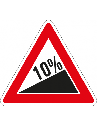 Voorbeeld helling bord