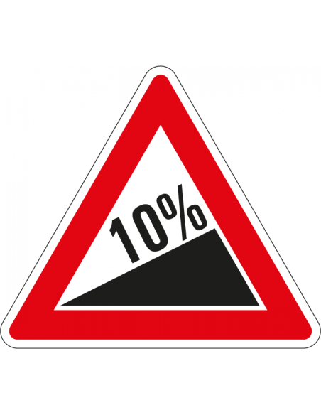 Voorbeeld helling bord