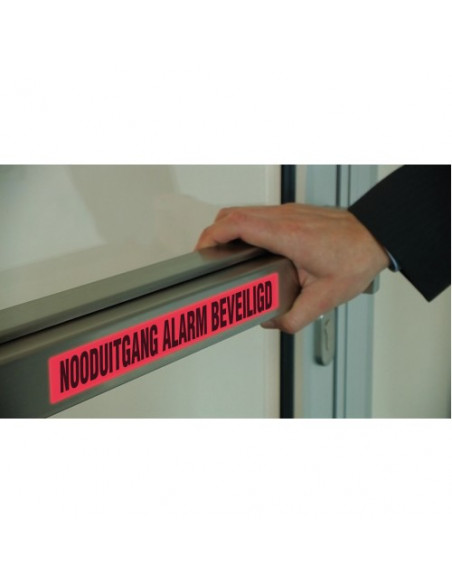 GfS e-Bar mechatronisch met alarm en LED verlichting rood