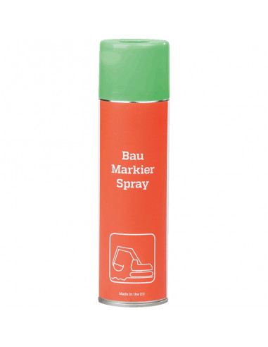 Bouwplaatsmarkeerverf, groen, 500 ml