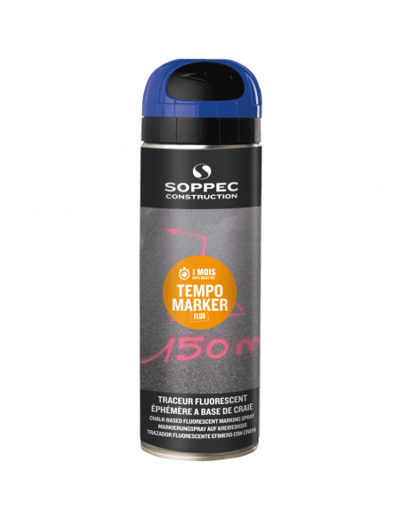 Tempo Marker tijdelijke markeerverf spray