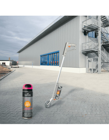 Soppec Tempo Marker tijdelijke markeerverf, roze, 500 ml