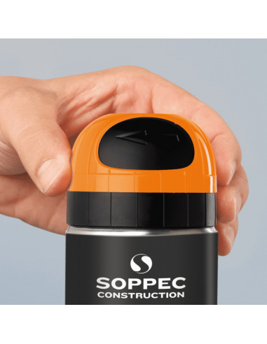 Soppec Tempo TP tijdelijke markeerverf, oranje, 500 ml