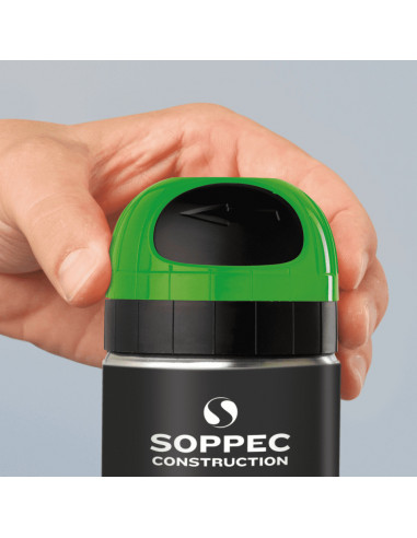 Soppec Tempo TP tijdelijke markeerverf, groen, 500 ml