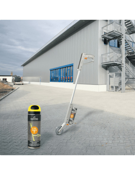 Soppec Tempo TP tijdelijke markeerverf, blauw, 500 ml