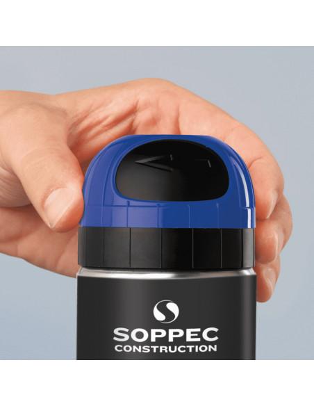 Soppec Tempo TP tijdelijke markeerverf, blauw, 500 ml