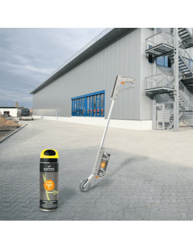 Soppec Tempo TP tijdelijke markeerverf, wit, 500 ml