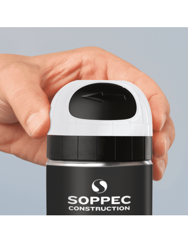 Soppec Tempo TP tijdelijke markeerverf, wit, 500 ml