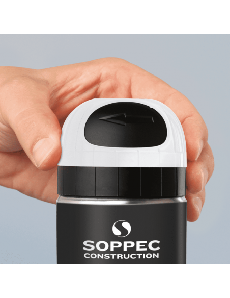 Soppec Tempo TP tijdelijke markeerverf, wit, 500 ml