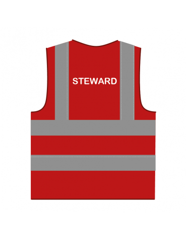 Steward hesje RWS rood