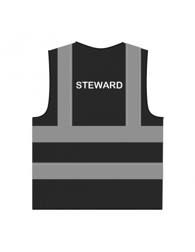 Steward hesje RWS zwart