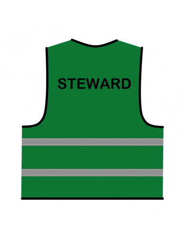 Steward hesje groen