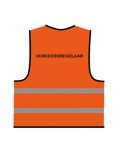 Verkeersregelaar hesje oranje
