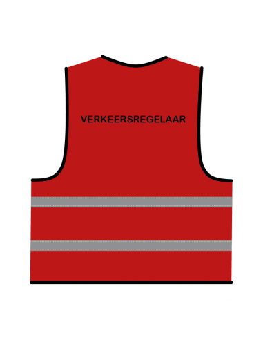 Verkeersregelaar hesje rood