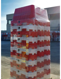 Pallet kunststof barriers, 1000 x 800 mm