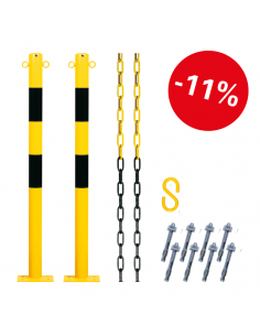 Rampaal voordeelset Duo met voetplaat