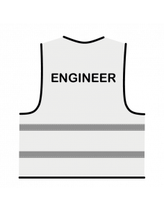 Engineer hesje wit