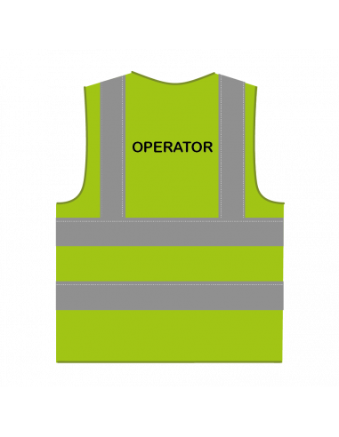 Operator hesje RWS limoengroen
