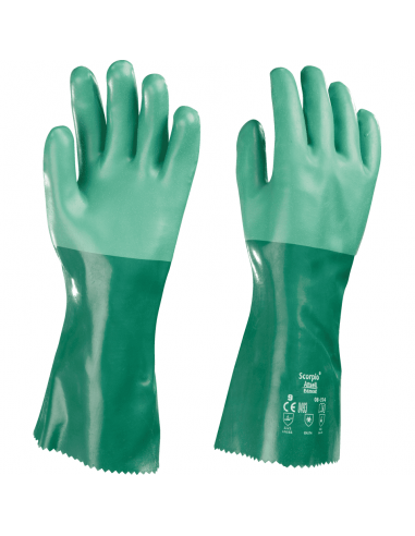 Ansell AlphaTec Scorpio 08-354 handschoen, groen