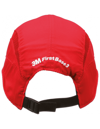 3M First Base 3 veiligheidspet, rood