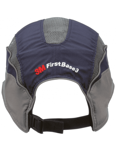 3M First Base 3 veiligheidspet, donkerblauw grijs