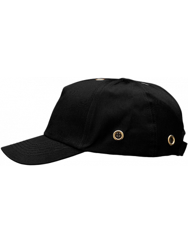 Voss-cap classic veiligheidspet, zwart
