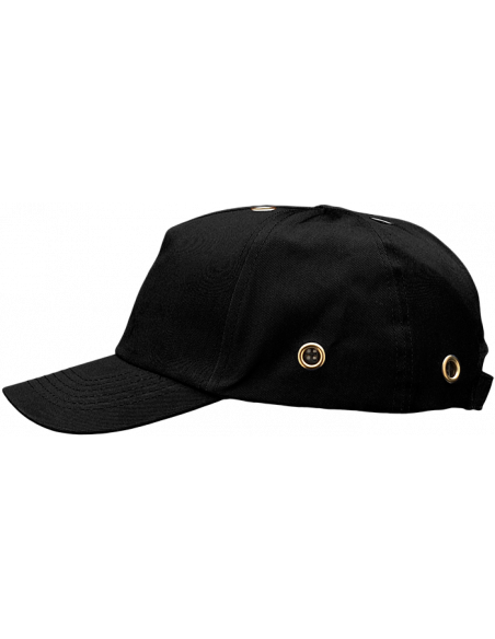 Voss-cap classic veiligheidspet, zwart