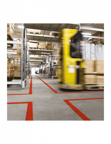 Vloermarkeringstape standaard, rood