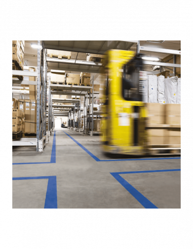 Vloermarkeringstape standaard, blauw