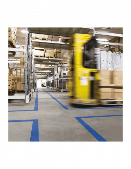 Vloermarkeringstape standaard, blauw