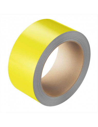 Markeringstape, geel, 10 meter op rol