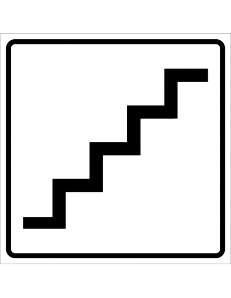 Trap kunststof bord, kunststof