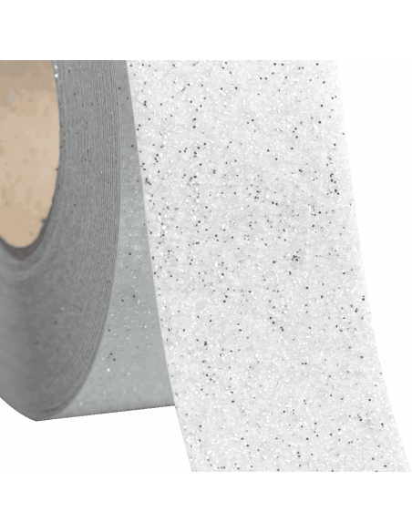 Antislip tape GlitterGrip transparant, R13, 18,3 m per rol structuur