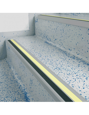 Permalight elektrische trapneusprofiel, zwart