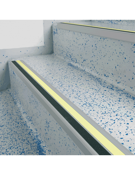 Permalight elektrische trapneusprofiel, zwart