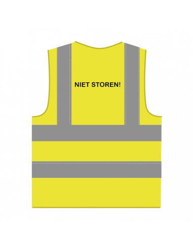 Niet storen hesje RWS geel