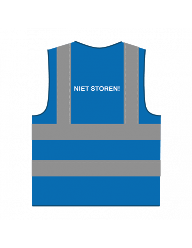 Niet storen hesje RWS koningsblauw