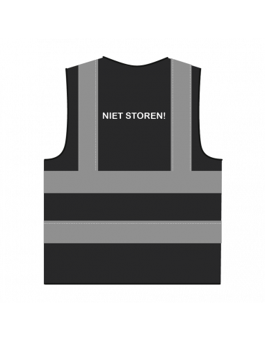 Niet storen hesje RWS zwart