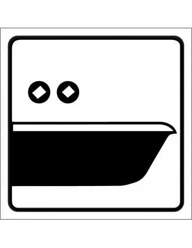 Bad kunststof 100 x 100 mm