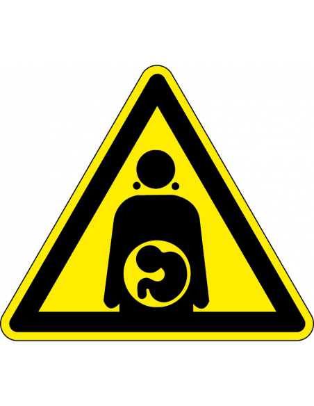 Gevaar bij zwangerschap bord, kunststof kopen?