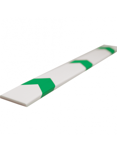 Knuffi Oneway voor looprichtingen, groen wit per meter