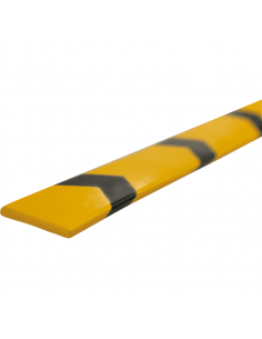 Knuffi Oneway voor looprichtingen, geel zwart per meter