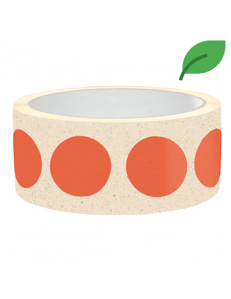 Markeringspunten stickers, rood, graspapier kopen?