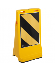 Reflecterend magazijn baken, geel zwart,