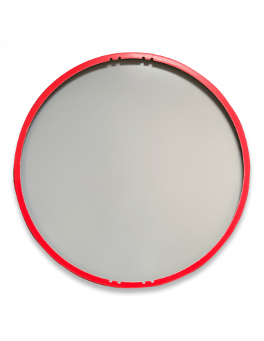 Verkeersbord C13 gesloten voor brom en snorfietsen, aluminium DOR, rood wit, rond