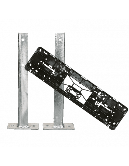 Parkeren directie bord, bevestiging set 2 voor grondbevestiging